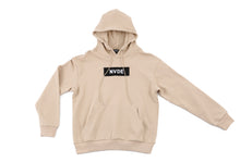 Load image into Gallery viewer, NVDE New York Logo Hoodie Long Sleeve Sweater in Nude
